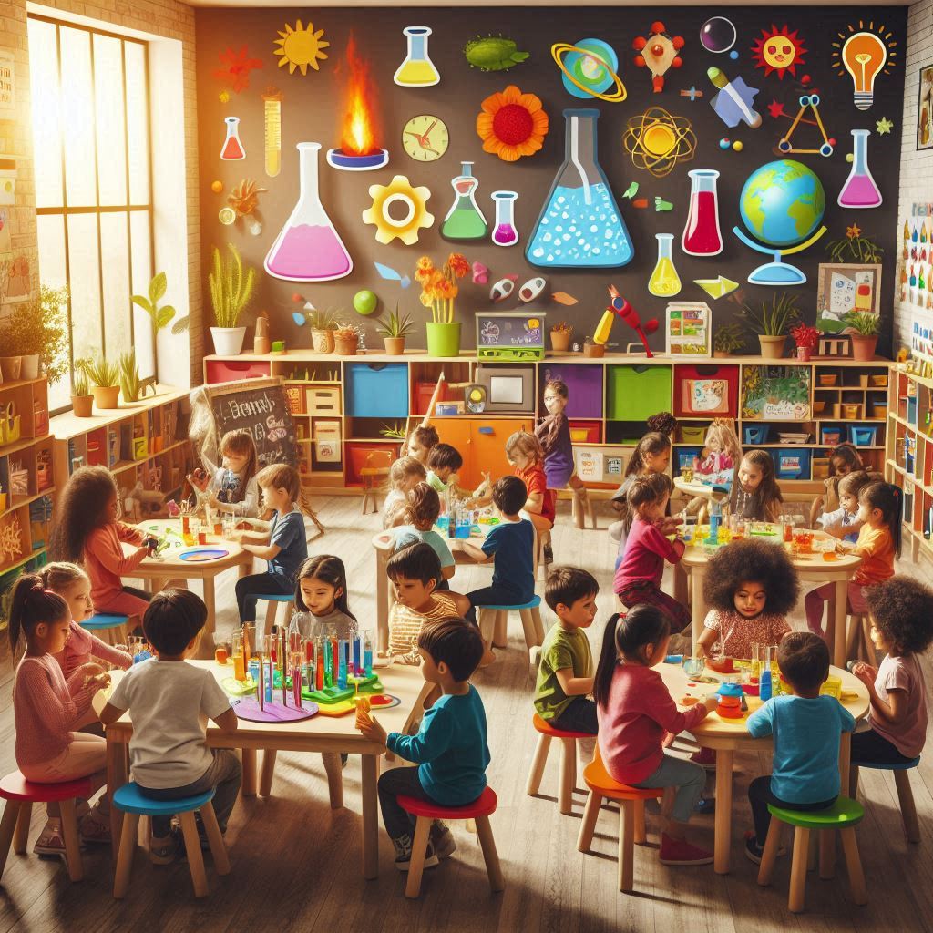 daycare with science-based learning activities