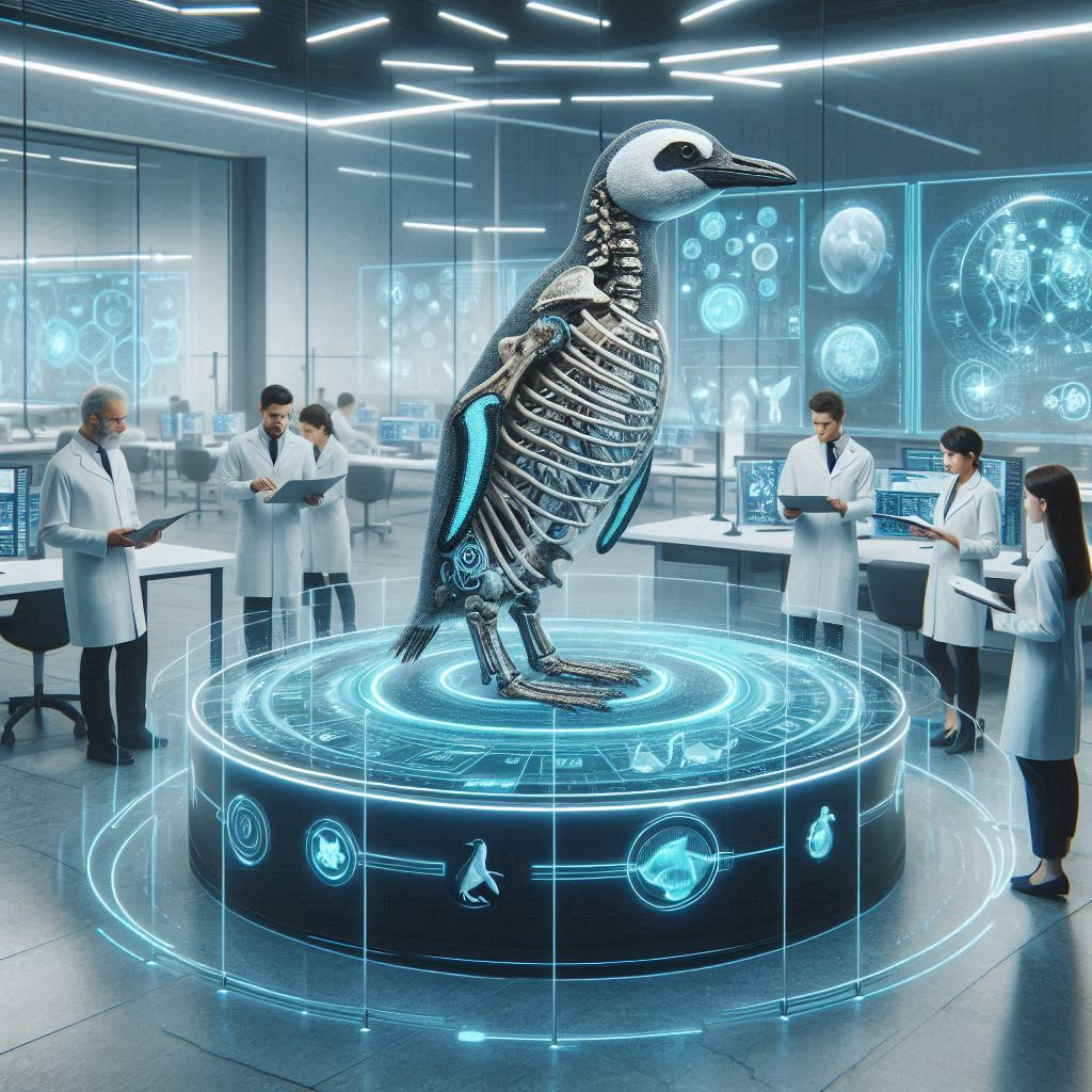 penguin skeleton