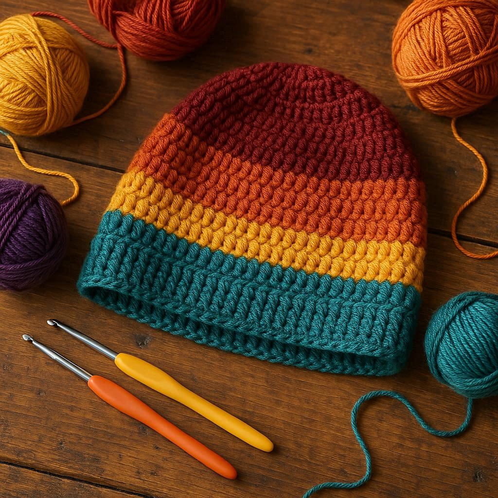 crochet beanie
